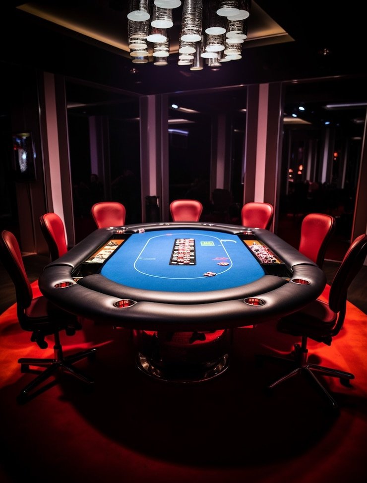 Dragon Tiger live dealer showing two card positions