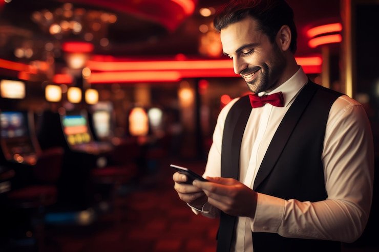 Baccarat game result with cards dealt and outcomes displayed